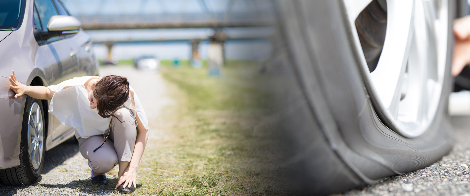 タイヤトラブル